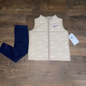 NWT Nike Two Piece Vest & Leggings Set- SIZE 24 Months